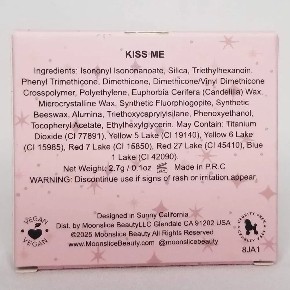 Moonslice Beauty - Cream Blush in Kiss Me